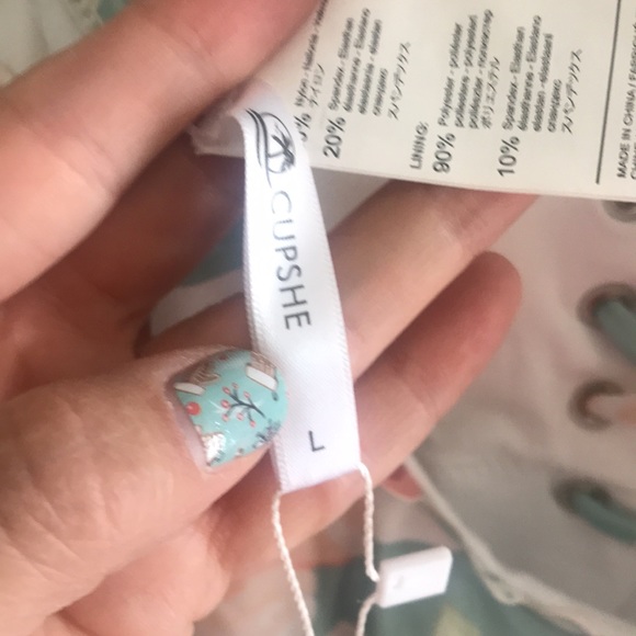 🔥1 hour sale - Cupshe, one piece swimsuit, floral pattern - Picture 4 of 7